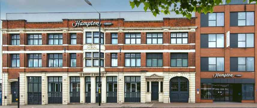 Hampton by Hilton Birmingham Jewellery  Quarter Exterior